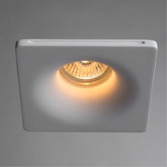 Гипсовый светильник под покраску Arte Lamp A9110PL-1WH INVISIBLE под лампу 1xGU10 35W
