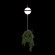 10121W/B Настенный светильник LOFT IT Jardin