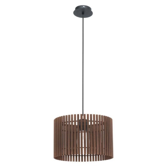 94027 NAROLA NAROLA Подвесной потолочный светильник с 1 лампой E27, 60Вт, металл, дерево