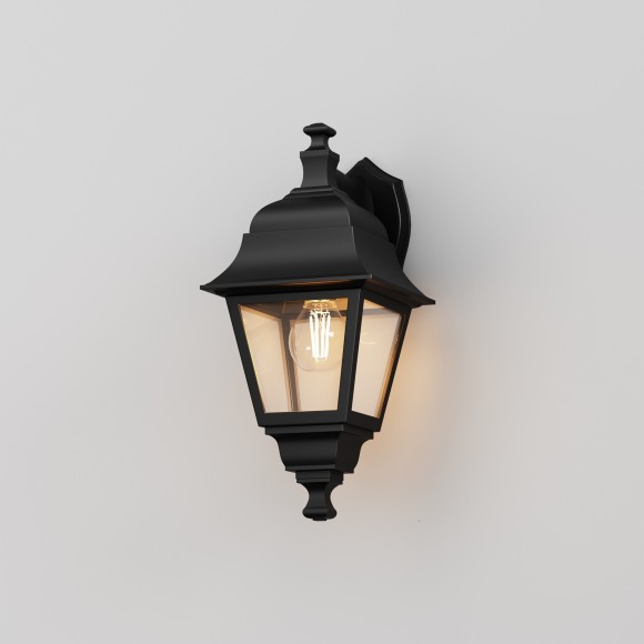 Уличный настенный светильник Maytoni O003WL-01B Abbey Road IP44 под лампу 1xE27 60W