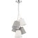 SLE300403-05 Светильник подвесной Хром/Белый, Серый E14 5*40W PRATO