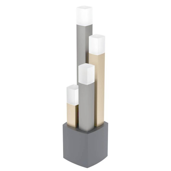 39907 ESTANTERIOS Настольная лампа светодиодная диммируемая с сенсорным управлением и выключателем, 14.8Вт, 1480Лм, 3000К