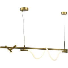 SL6118.303.03 Светильник подвесной ST-Luce Латунь/Латунь LED 2+1*3+11W 4000K MARLOW