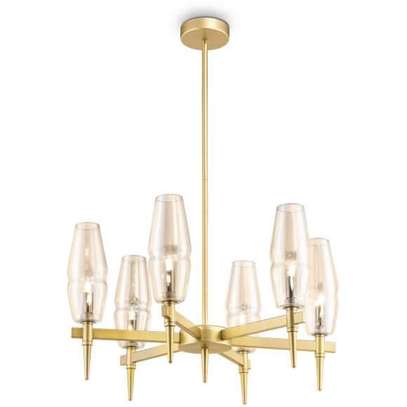 Люстра потолочная Maytoni H002PL-06G Lita под лампы 6xG9 28W