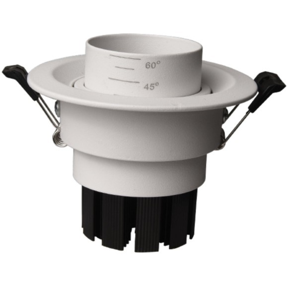 Встраиваемый светильник Maytoni Elem 1x7Вт 3000K 15°-60°