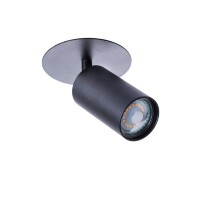 Встраиваемый светильник Arte Lamp A3214PL-1BK CEFEO под лампу 1xGU10 35W