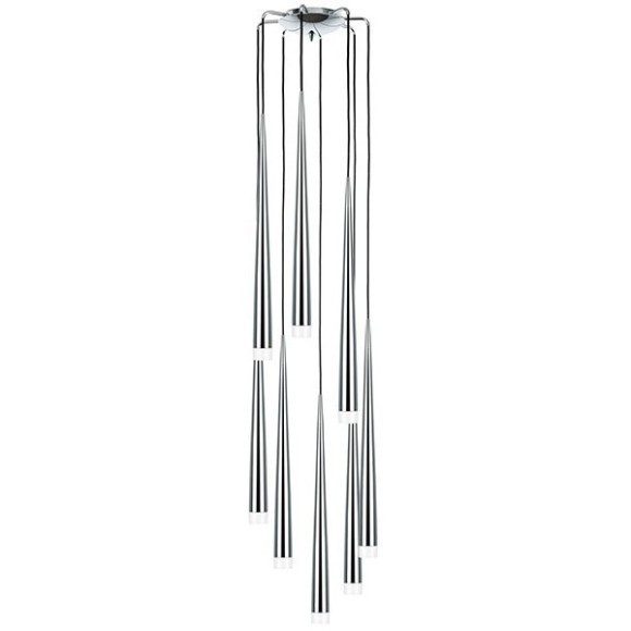 Длинный подвесной светильник Lightstar 807084 Punto под лампы 8xG9 200W