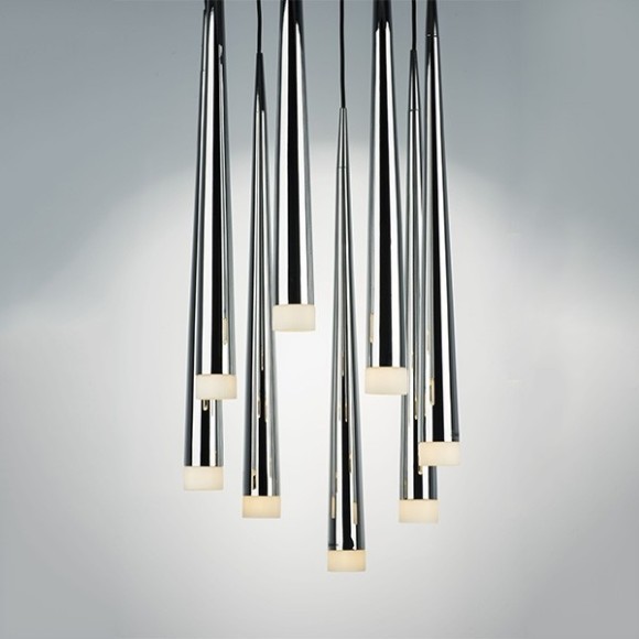 Длинный подвесной светильник Lightstar 807084 Punto под лампы 8xG9 200W